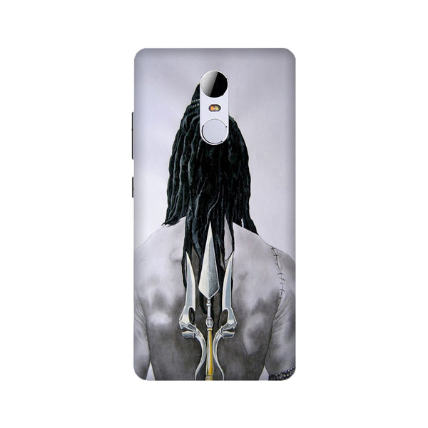Lord Shiva Case for Redmi Note 4  (Design - 135)