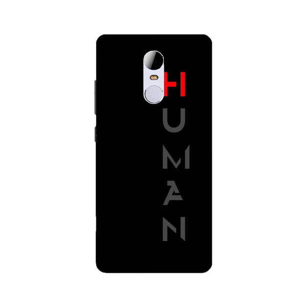 Human Case for Redmi Note 4  (Design - 141)
