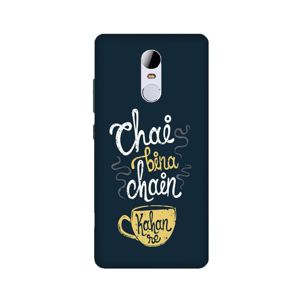 Chai Bina Chain Kahan Case for Redmi 5  (Design - 144)