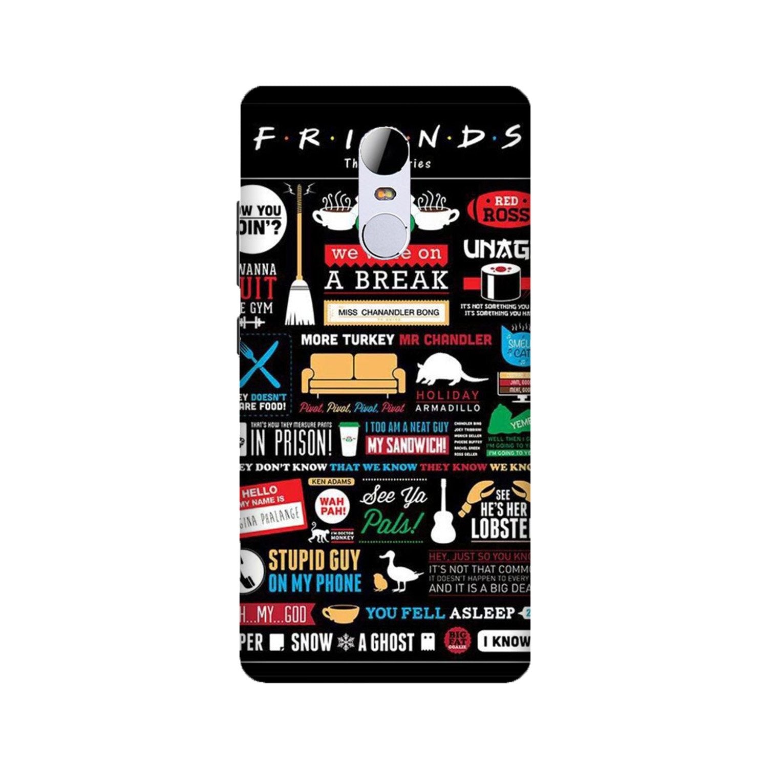 Friends Case for Redmi Note 5  (Design - 145)