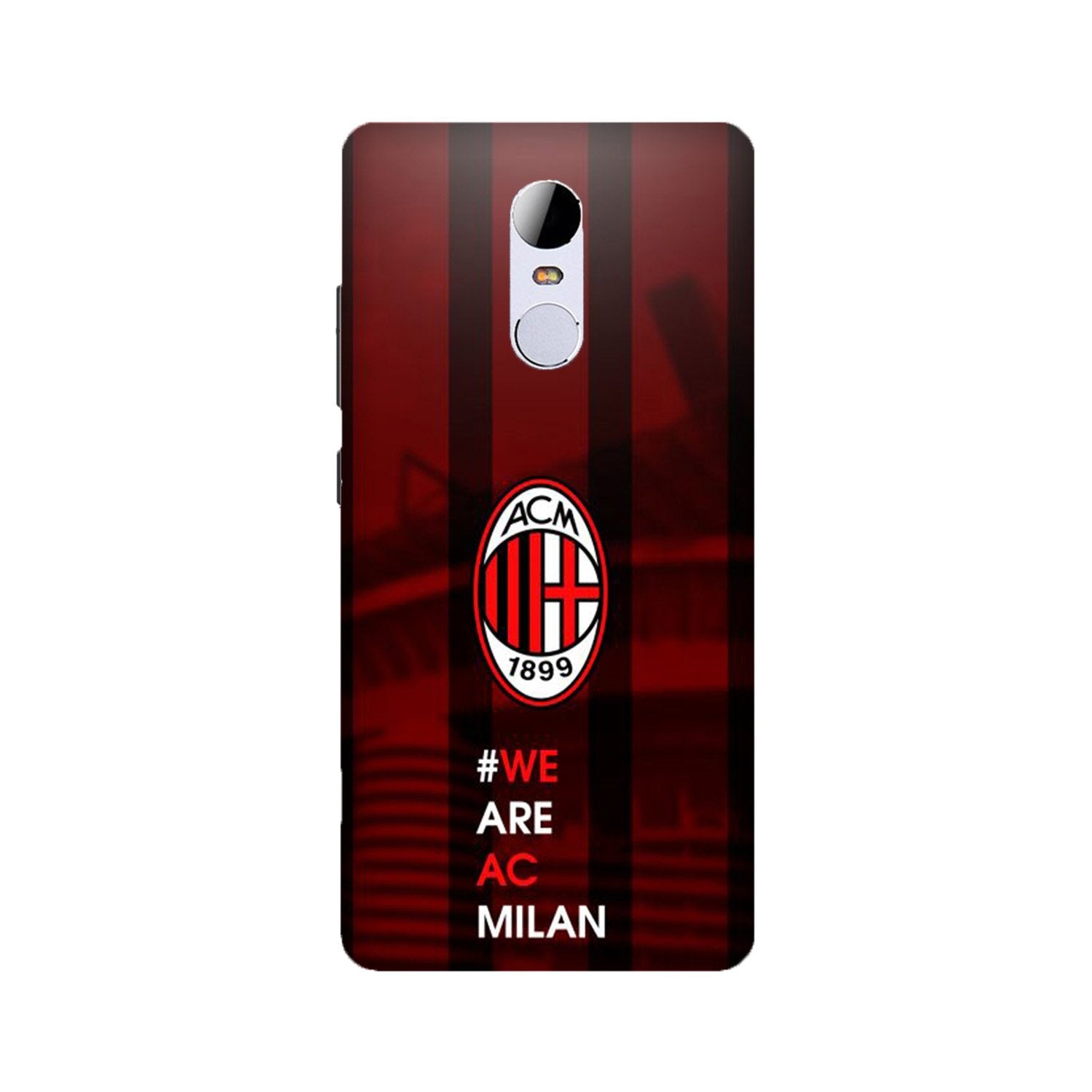 AC Milan Case for Redmi Note 4(Design - 155)