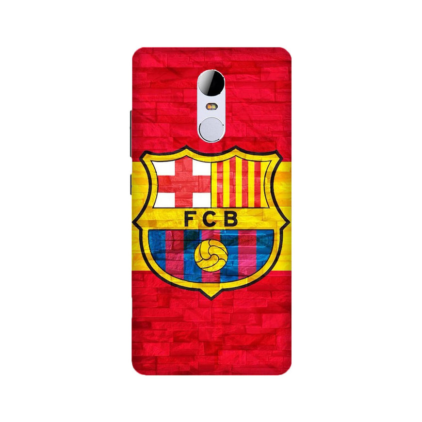 FCB Football Case for Redmi Note 4  (Design - 174)