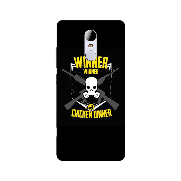 Winner Winner Chicken Dinner Case for Redmi Note 4  (Design - 178)
