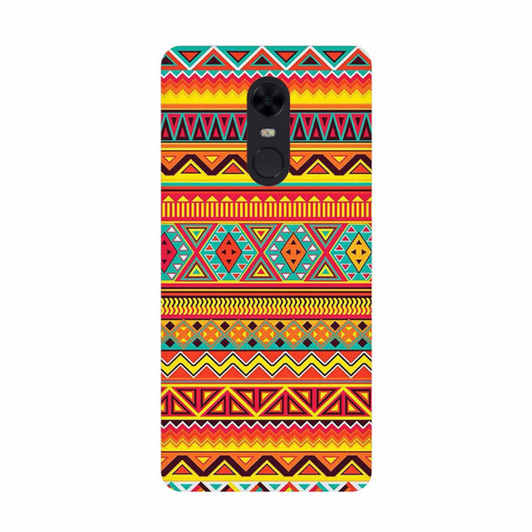 Zigzag line pattern Case for Redmi Note 4