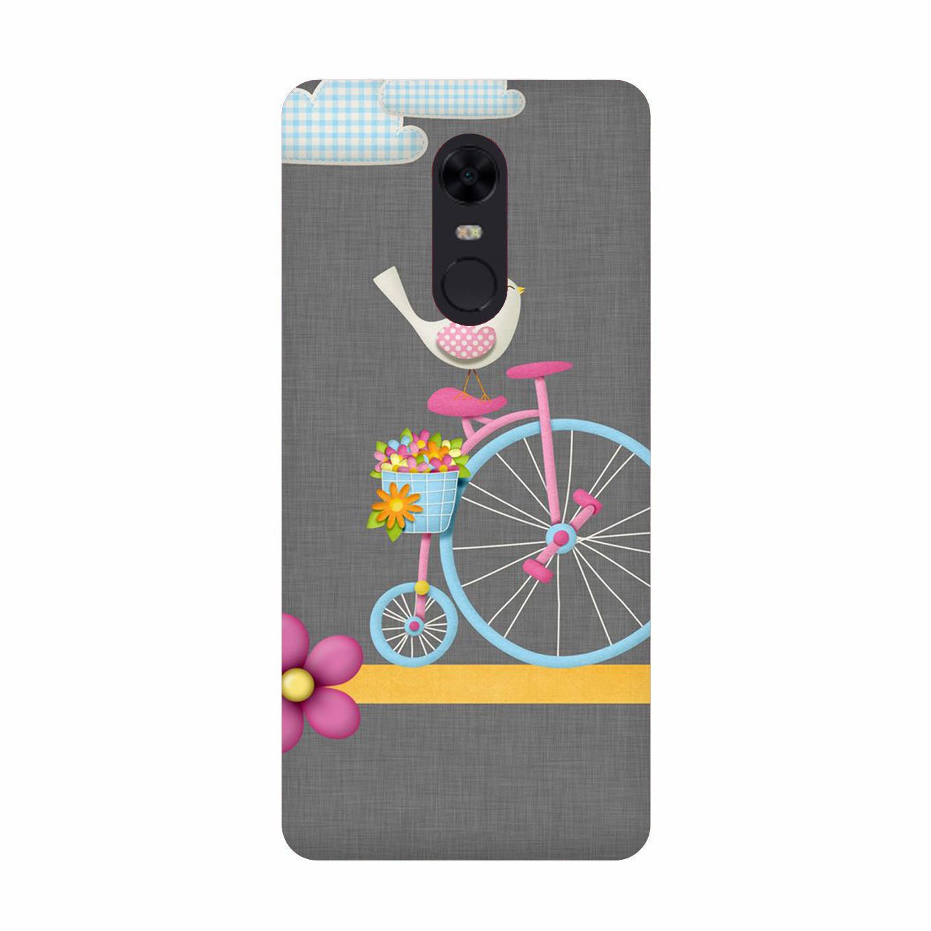 Sparron with cycle Case for Redmi Note 5