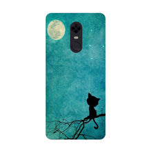 Moon cat Case for Redmi Note 5