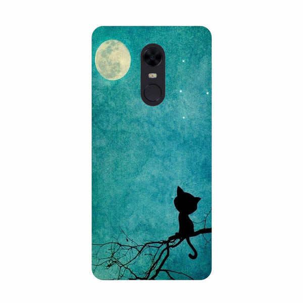 Moon cat Case for Redmi 5