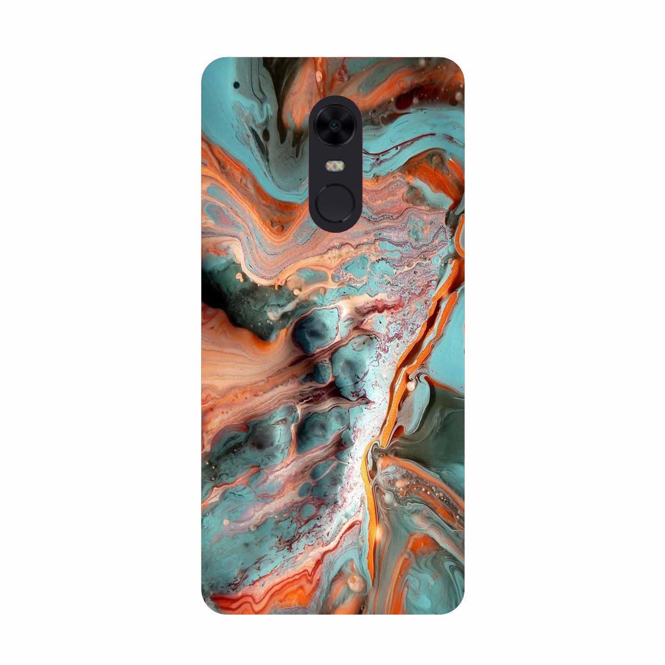 Marble Texture Mobile Back Case for Redmi Note 5  (Design - 309)