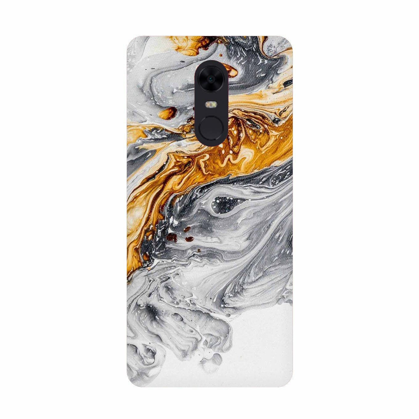 Marble Texture Mobile Back Case for Redmi Note 5  (Design - 310)