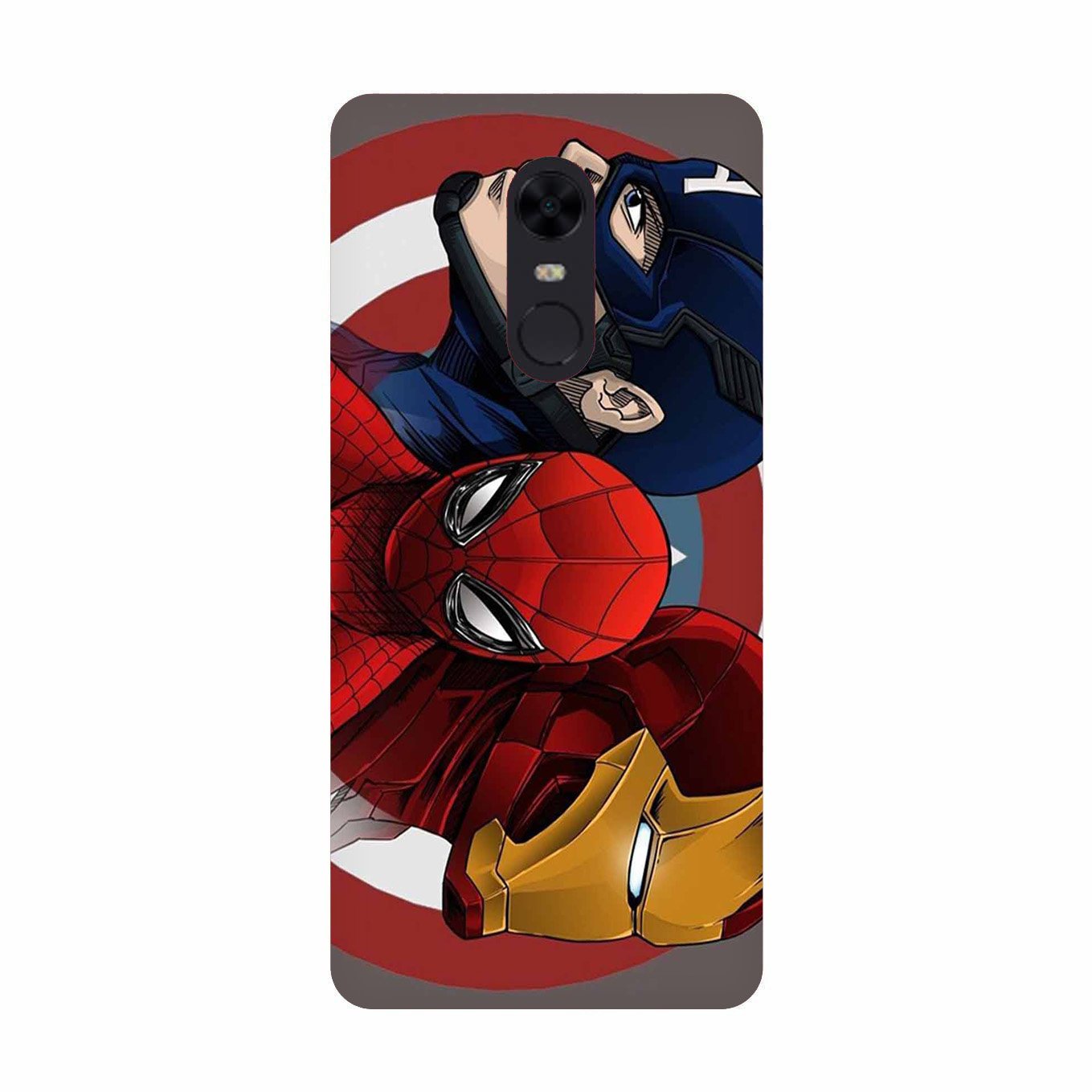 Superhero Mobile Back Case for Redmi Note 5  (Design - 311)
