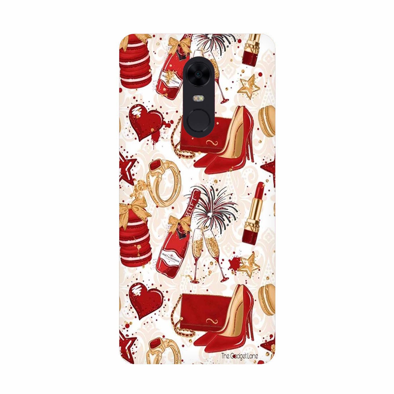 Girlish Mobile Back Case for Redmi Note 5  (Design - 312)