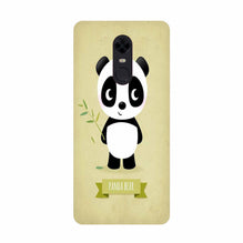 Panda Bear Mobile Back Case for Redmi Note 4  (Design - 317)