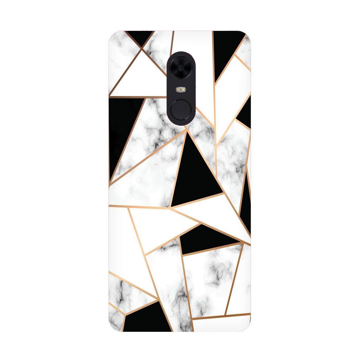 Marble Texture Mobile Back Case for Redmi Note 5  (Design - 322)