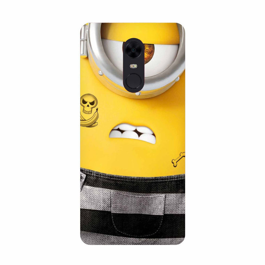 Minion Mobile Back Case for Redmi Note 4  (Design - 324)