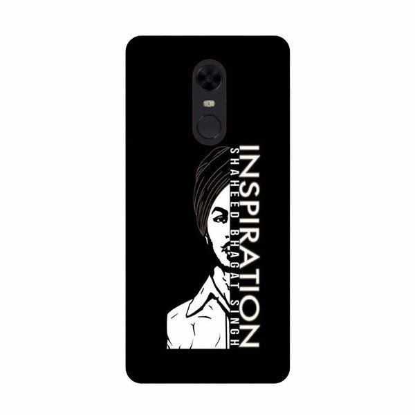 Bhagat Singh Mobile Back Case for Redmi Note 4  (Design - 329)