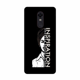 Bhagat Singh Mobile Back Case for Redmi 5(Design - 329)