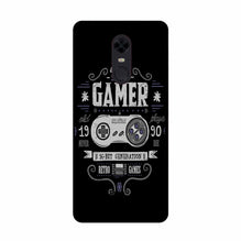 Gamer Mobile Back Case for Redmi Note 4  (Design - 330)