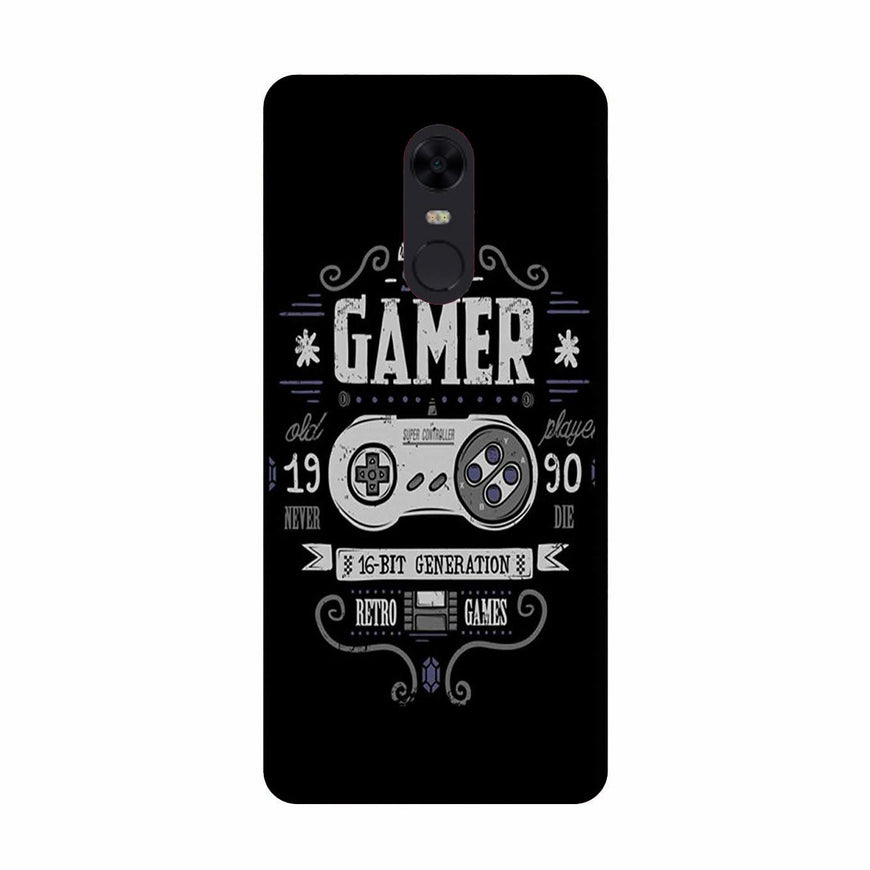 Gamer Mobile Back Case for Redmi Note 4  (Design - 330)