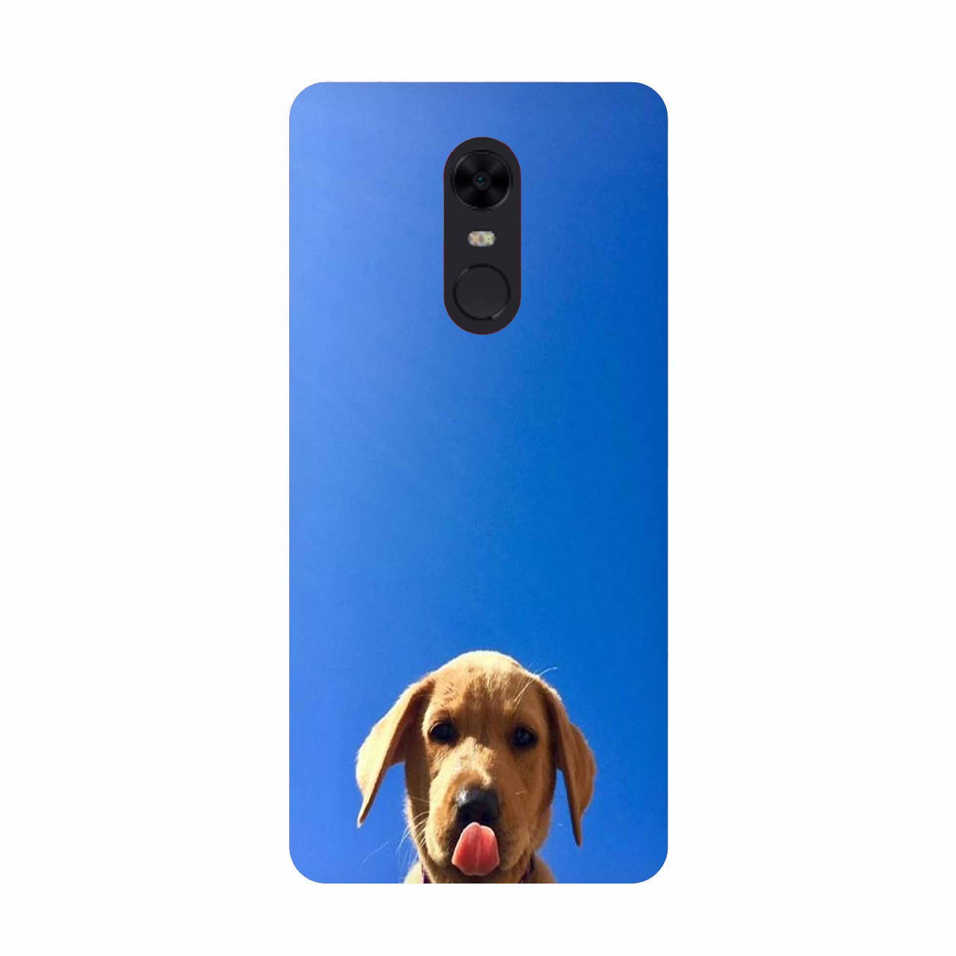 Dog Mobile Back Case for Redmi Note 5  (Design - 332)
