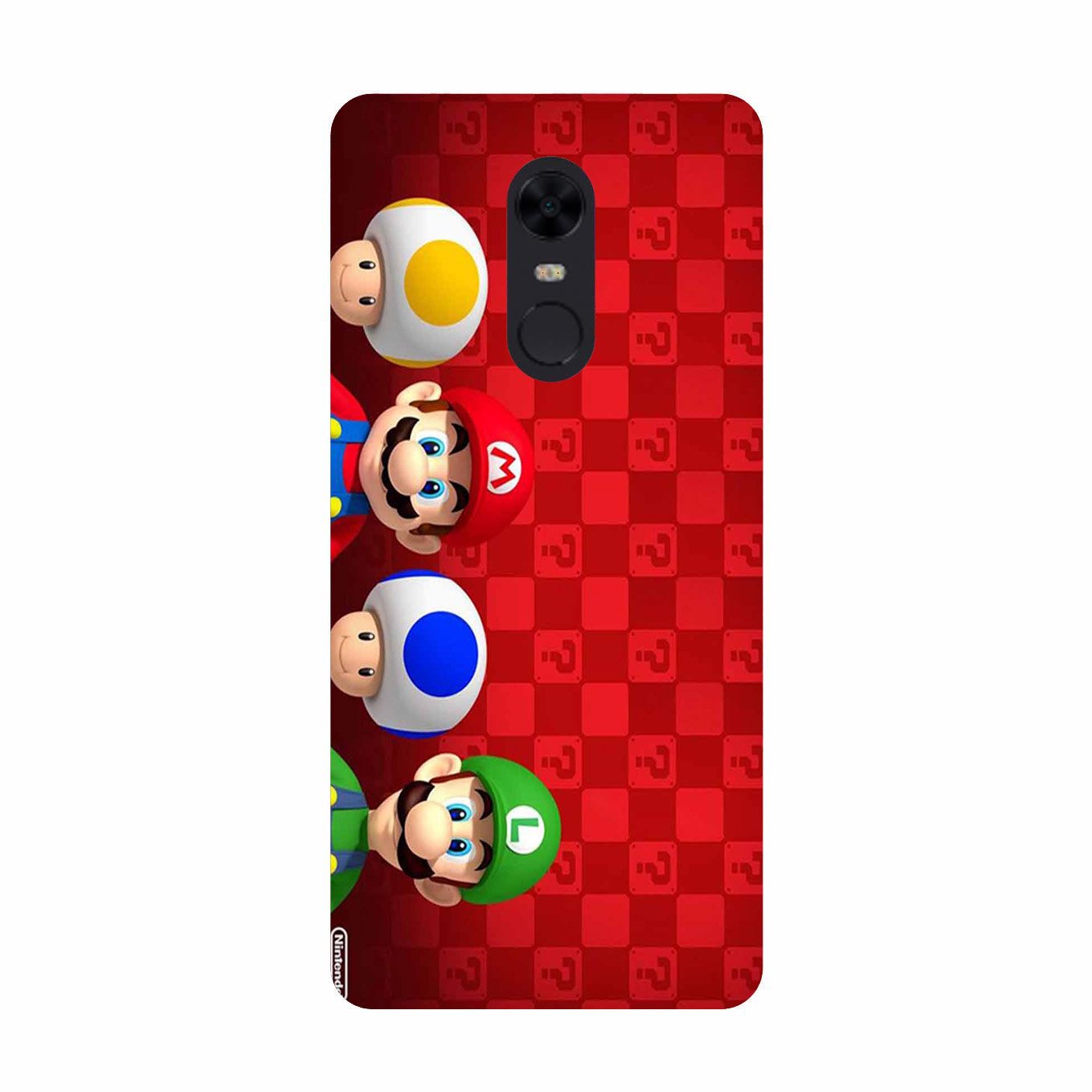 Mario Mobile Back Case for Redmi Note 5  (Design - 337)