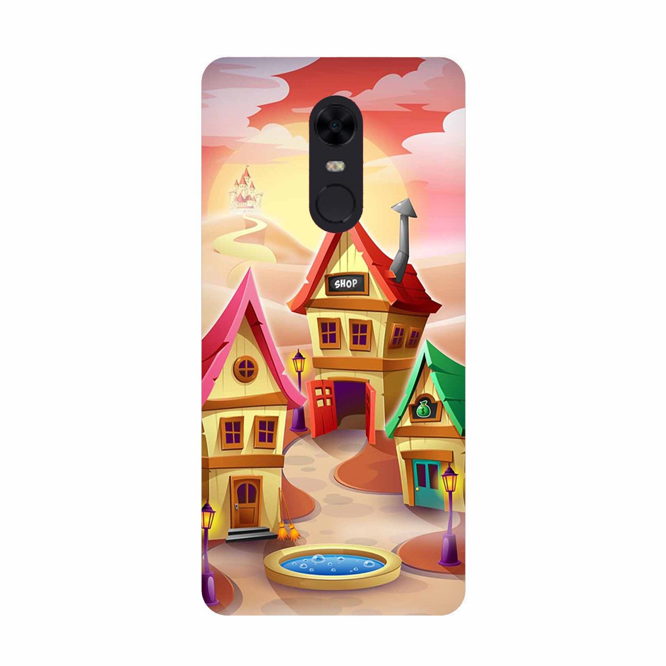 Sweet Home Mobile Back Case for Redmi Note 4(Design - 338)