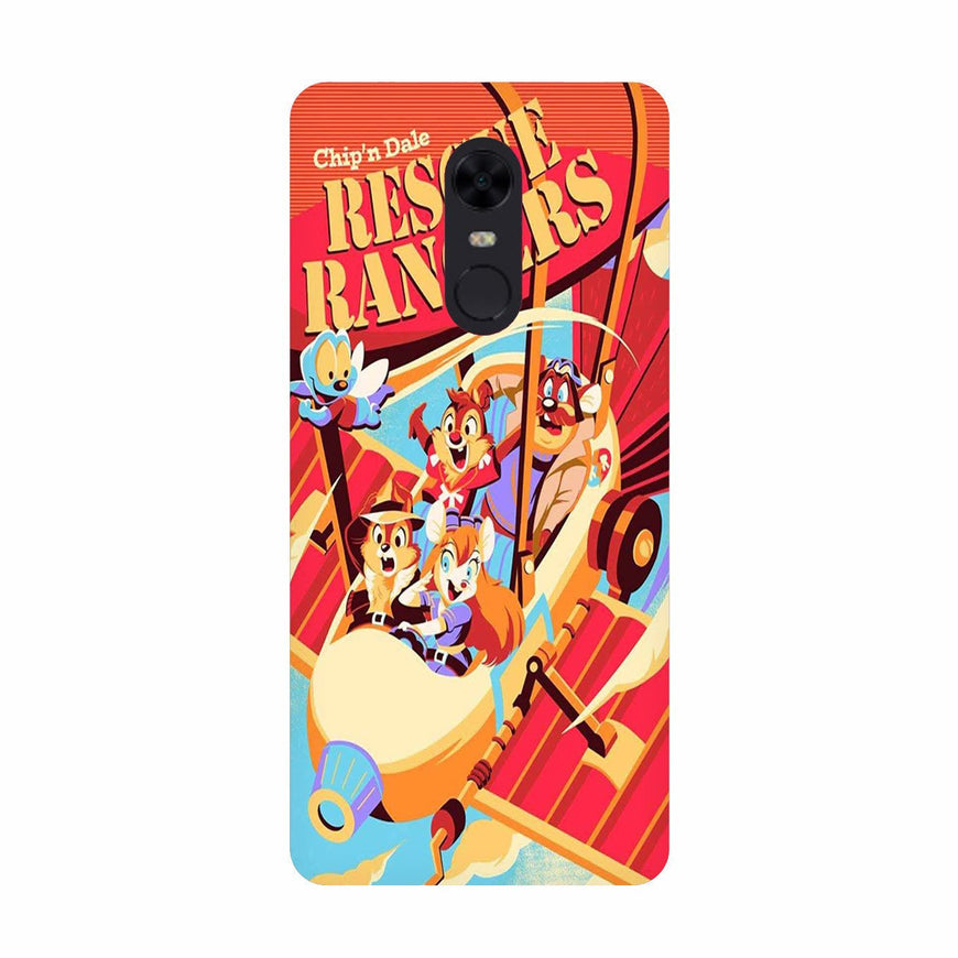 Rescue Rangers Mobile Back Case for Redmi Note 4  (Design - 341)