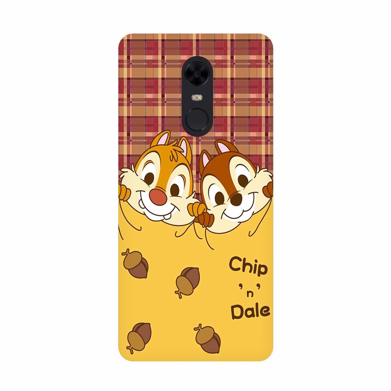 Chip n Dale Mobile Back Case for Redmi Note 5  (Design - 342)