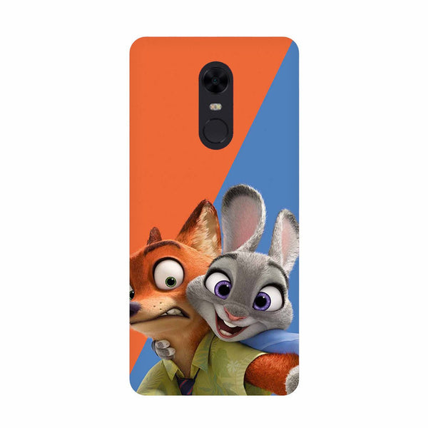Cartoon Mobile Back Case for Redmi Note 4  (Design - 346)