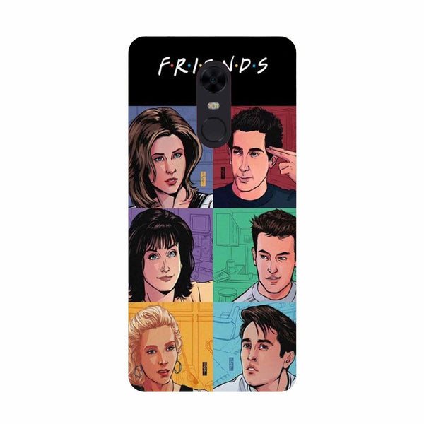 Friends Mobile Back Case for Redmi Note 4  (Design - 357)