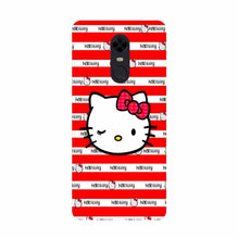 Hello Kitty Mobile Back Case for Redmi Note 5  (Design - 364)