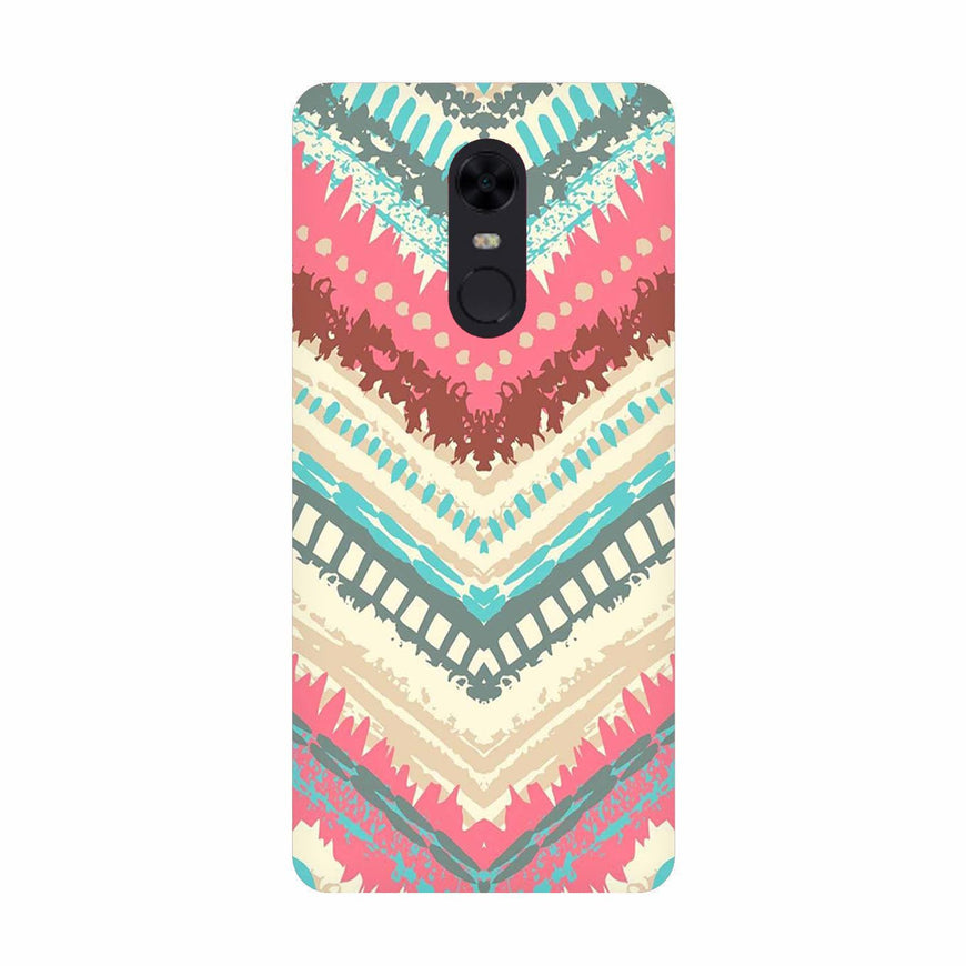 Pattern Mobile Back Case for Redmi 5  (Design - 368)
