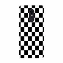 Black White Boxes Mobile Back Case for Redmi Note 4  (Design - 372)