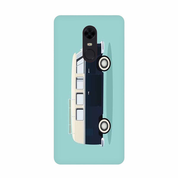 Travel Bus Mobile Back Case for Redmi Note 4  (Design - 379)