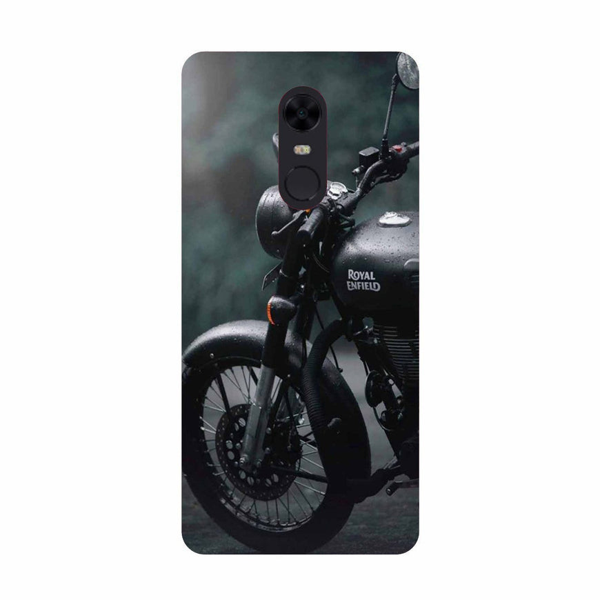 Royal Enfield Mobile Back Case for Redmi Note 5  (Design - 380)