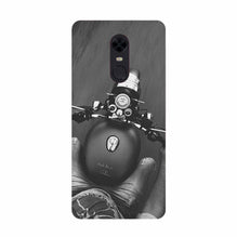 Royal Enfield Mobile Back Case for Redmi 5  (Design - 382)
