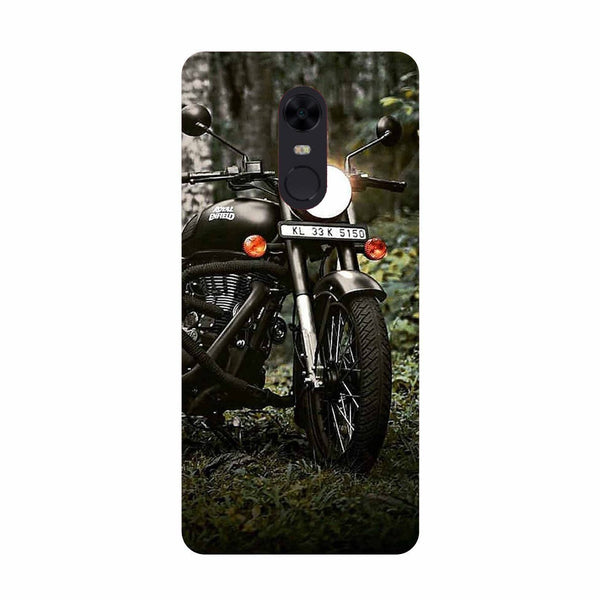 Royal Enfield Mobile Back Case for Redmi 5  (Design - 384)