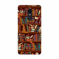 Book Shelf Mobile Back Case for Redmi Note 5  (Design - 390)