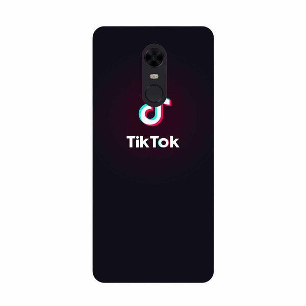 Tiktok Mobile Back Case for Redmi Note 4  (Design - 396)