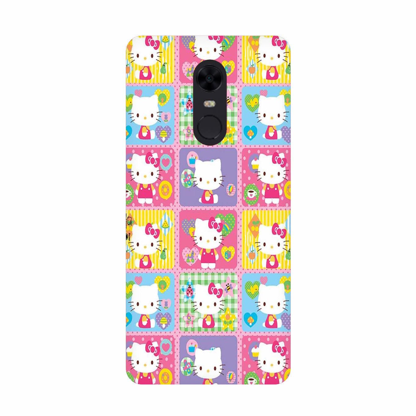 Kitty Mobile Back Case for Redmi Note 5  (Design - 400)