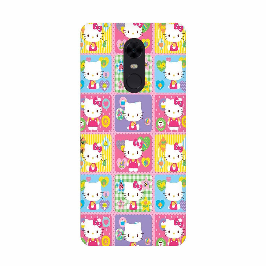 Kitty Mobile Back Case for Redmi Note 5  (Design - 400)