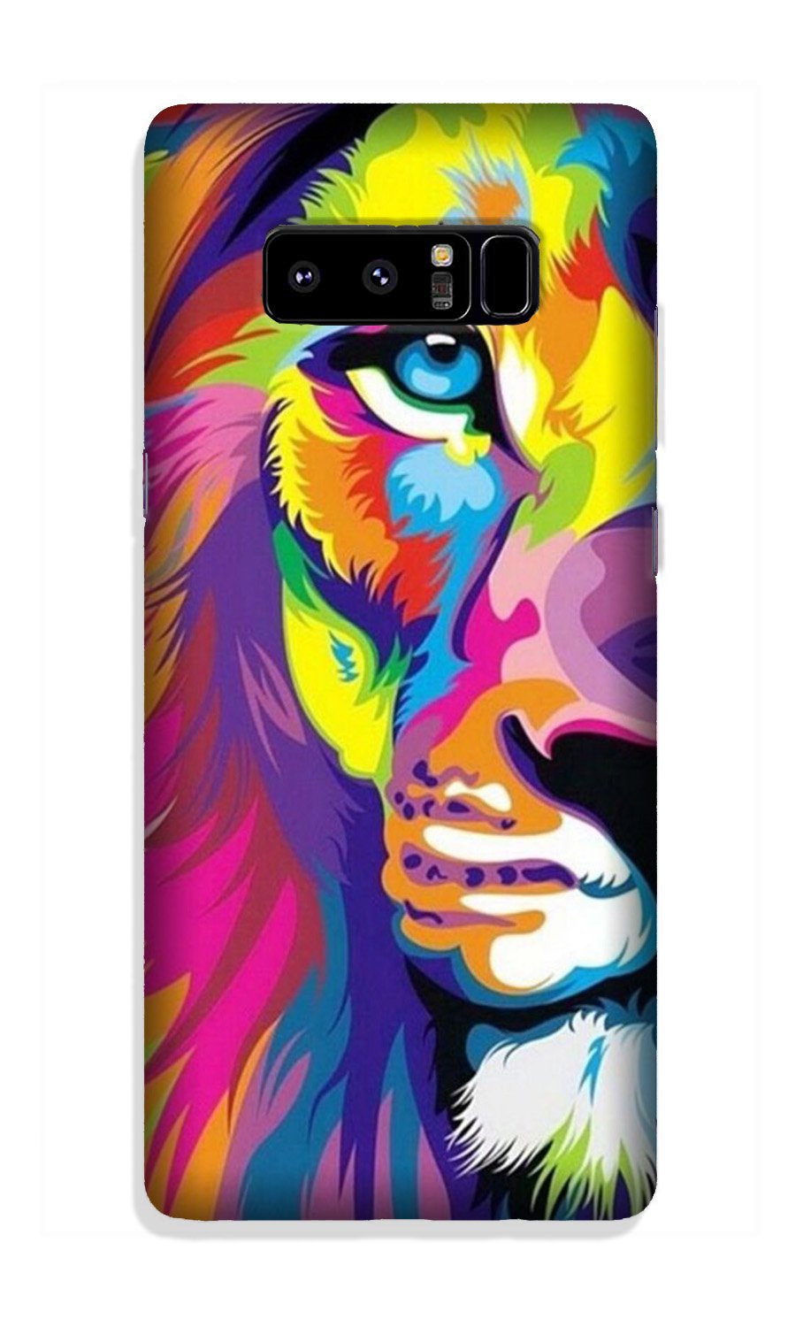Colorful Lion Case for Galaxy Note 8(Design - 110)