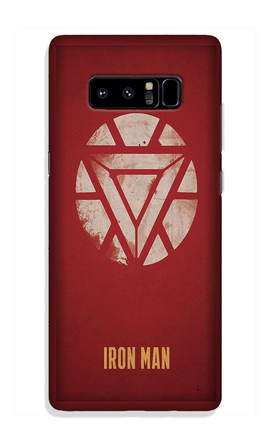 Iron Man Superhero Case for Galaxy Note 8(Design - 115)