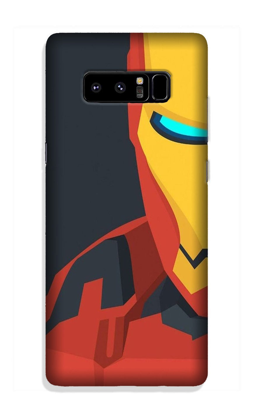 Iron Man Superhero Case for Galaxy Note 8  (Design - 120)