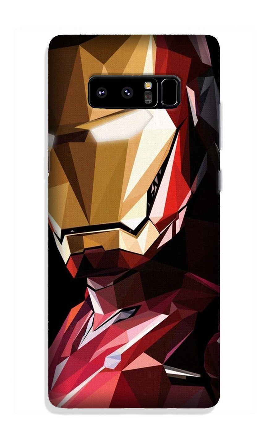 Iron Man Superhero Case for Galaxy Note 8  (Design - 122)