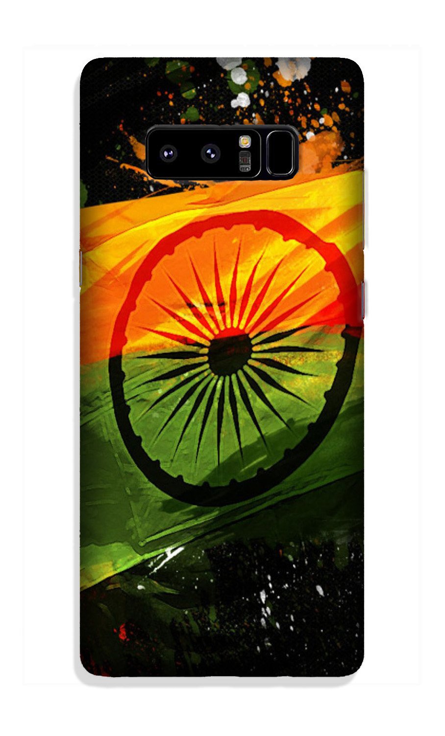 Indian Flag Case for Galaxy Note 8(Design - 137)