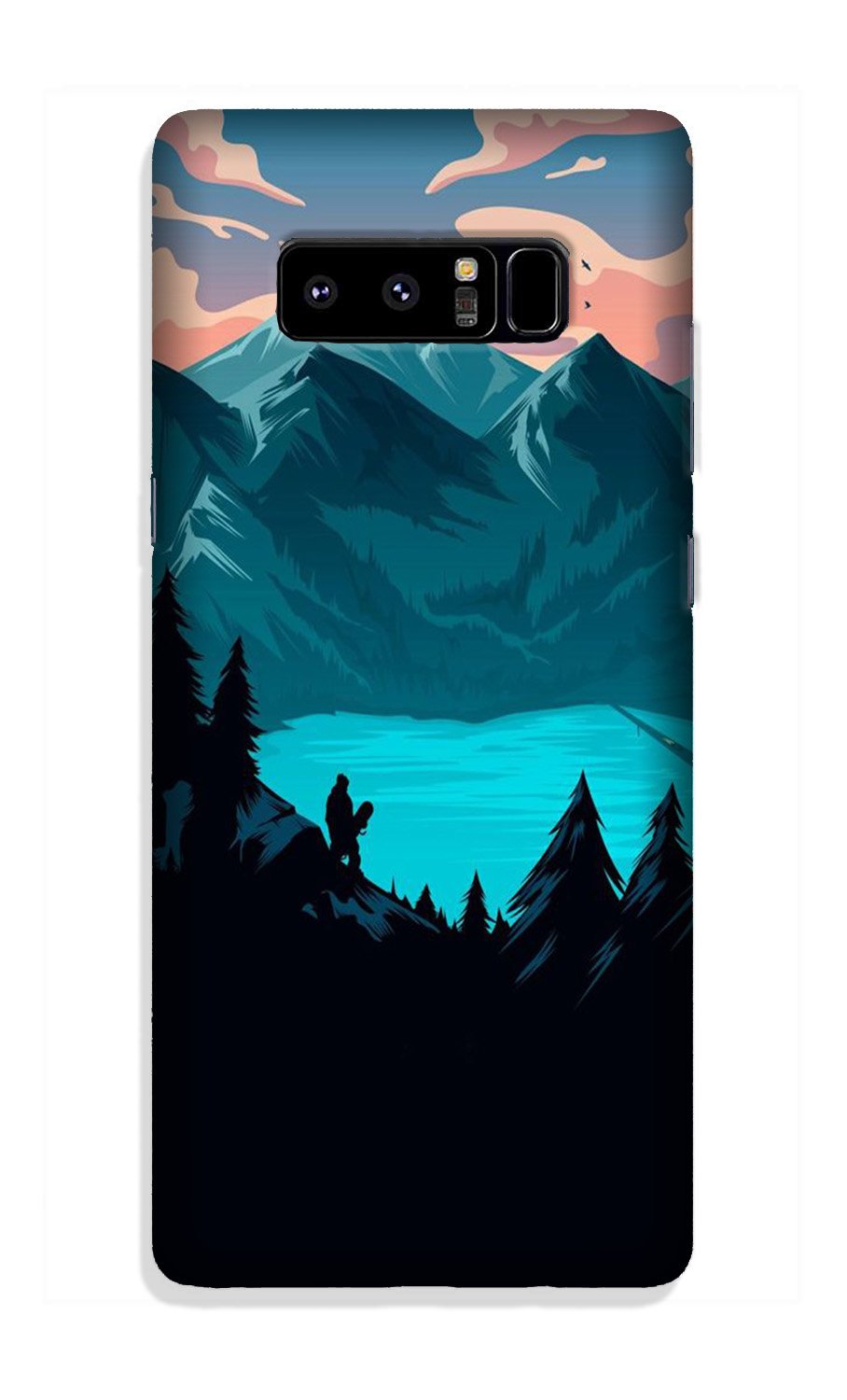 Mountains Case for Galaxy Note 8 (Design - 186)