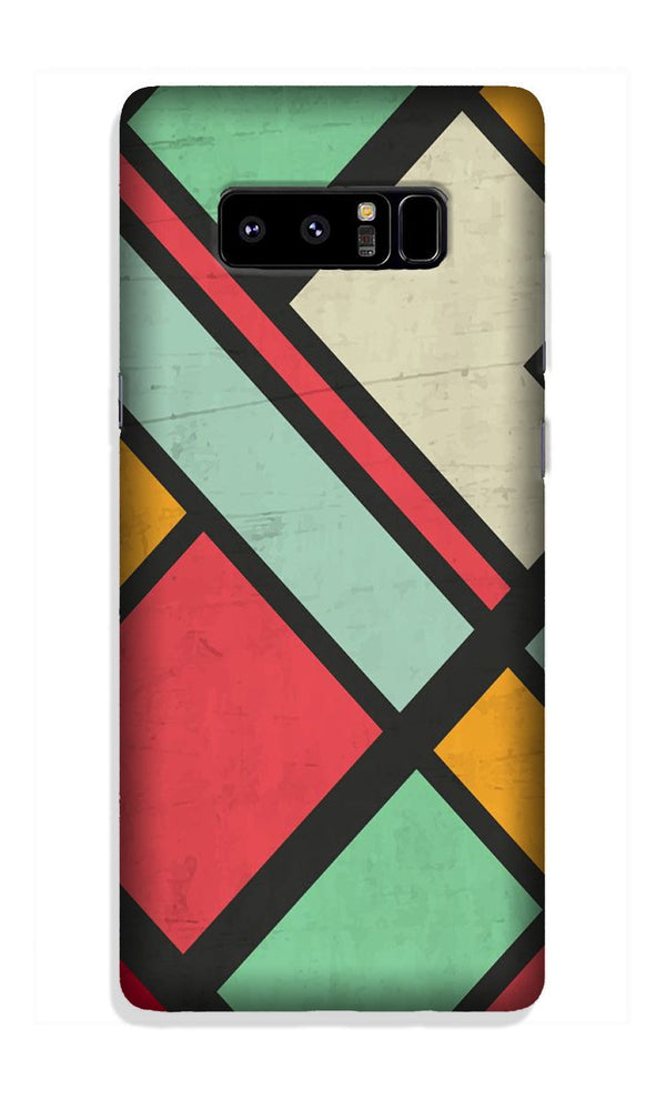 Boxes Case for Galaxy Note 8 (Design - 187)