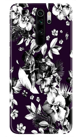 white flowers Case for Xiaomi Redmi Note 8 Pro