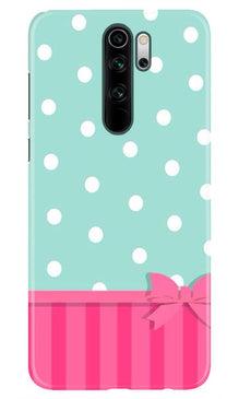 Gift Wrap Mobile Back Case for Redmi Note 8 Pro (Design - 30)