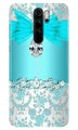 Shinny Blue Background Case for Xiaomi Redmi Note 8 Pro